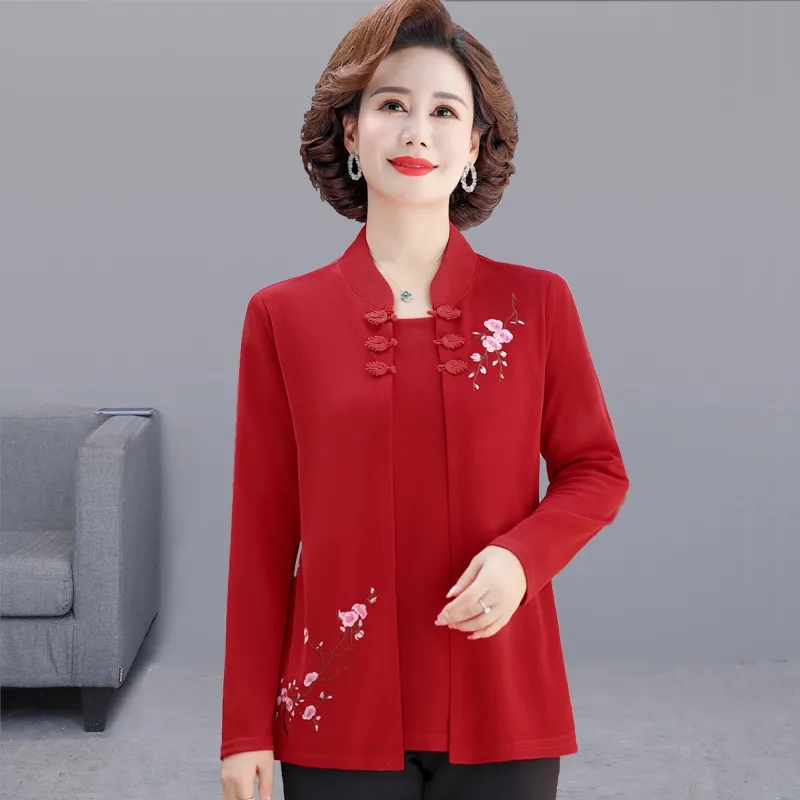 Embroidery Cardigan - Новая женская блузка-кардиган с вышивкой для
