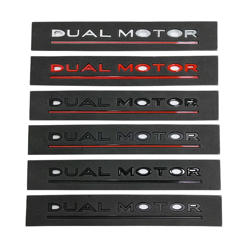 Embroidery Alpha - 3D ABS Chrome Red Line Черный