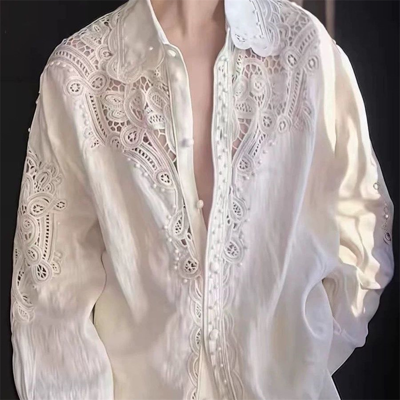 Embroidery On Shirt - Элитная женская дизайнерская рубашка класса люкс