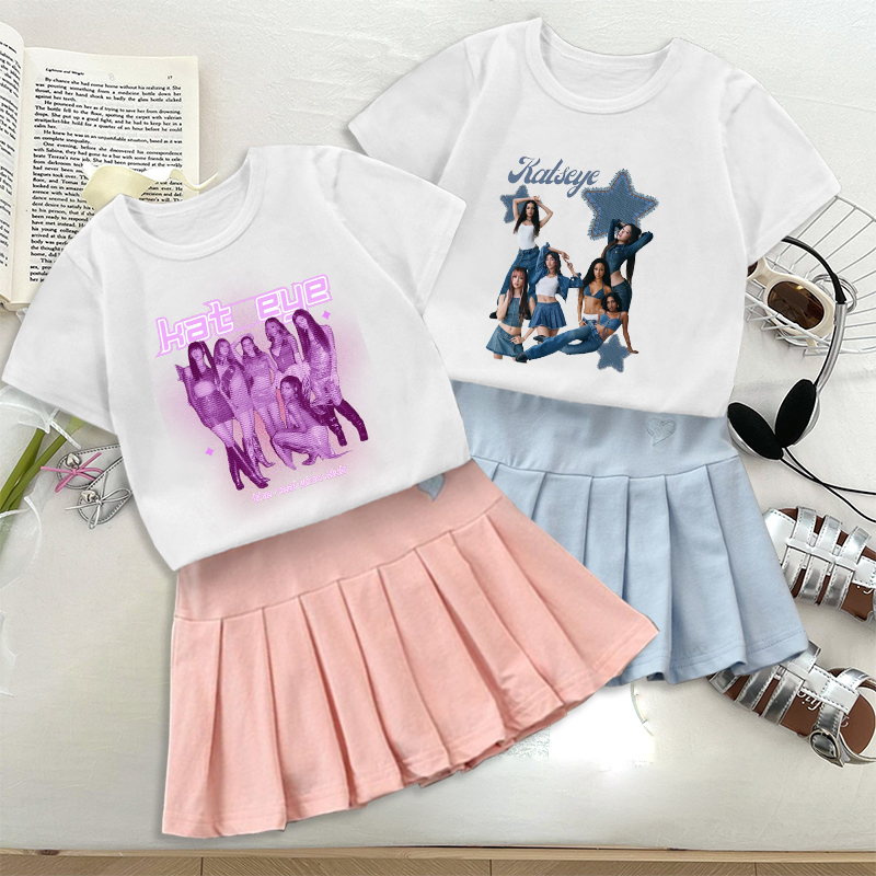 Модная футболка K POP K-KATSEY – обзор и цена Embroidery Dress