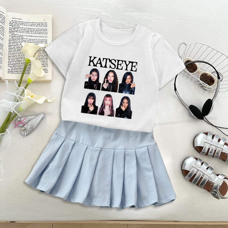 Модная футболка K POP K-KATSEY – обзор и цена Embroidery Dress
