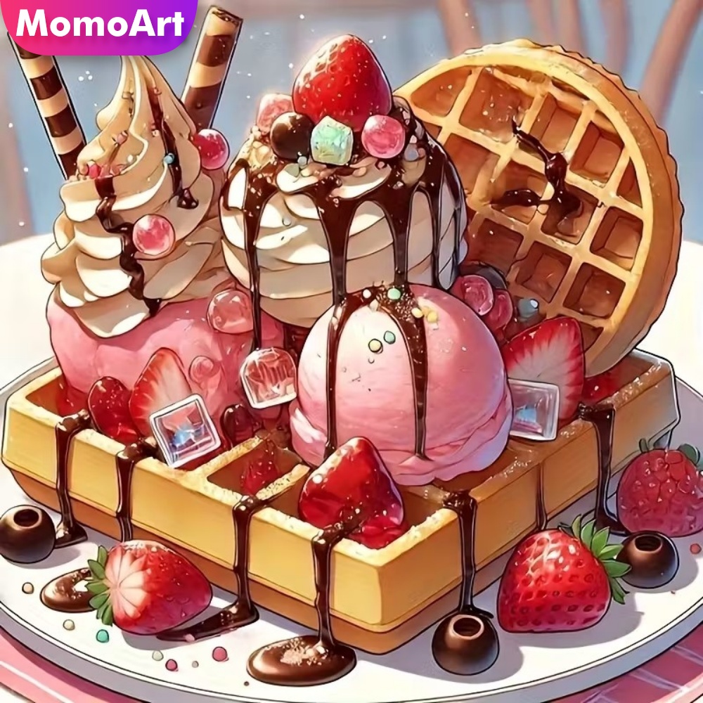 Алмазная вышивка Momoart: Карт – обзор и цена Embroidery Cream
