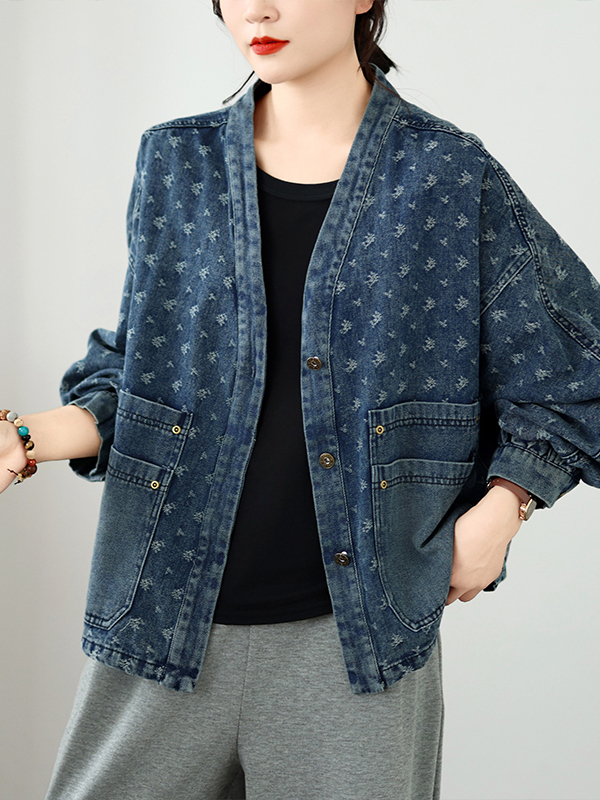 Джинсовый кардиган с цветочной – обзор и цена Embroidery Cardigan
