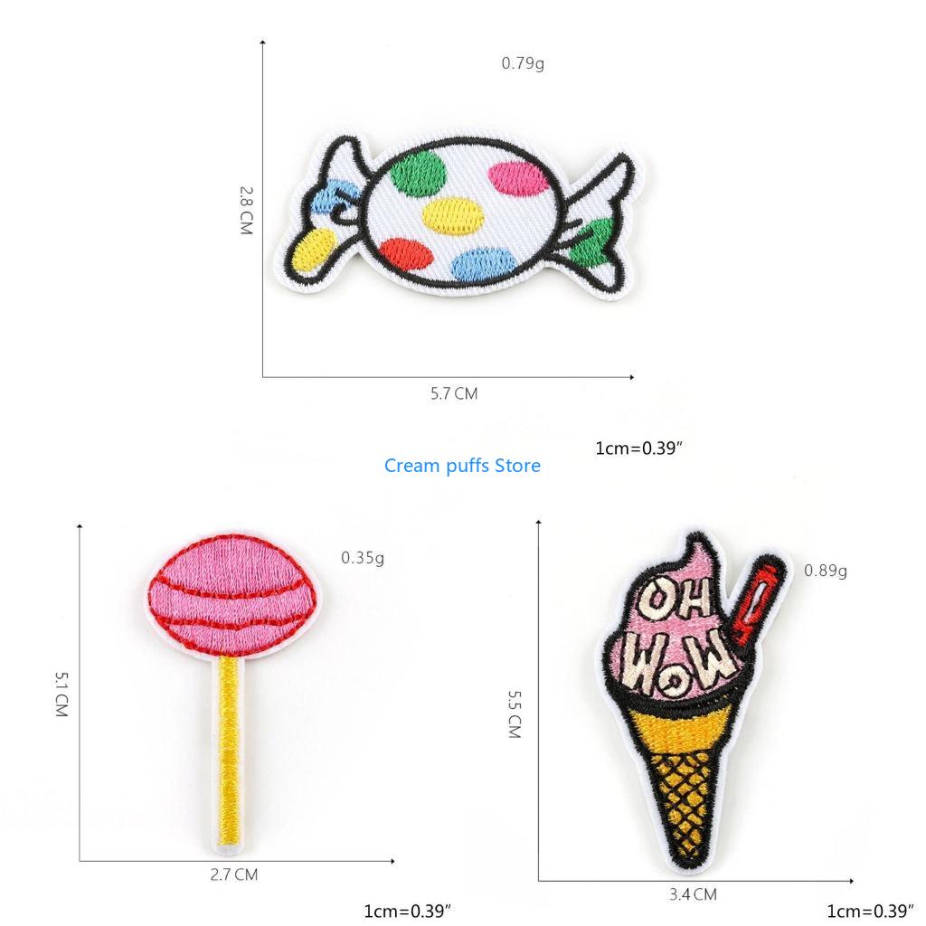 50LE 20pcs Cartoon Cartoon Lol – обзор и цена Embroidery Cream