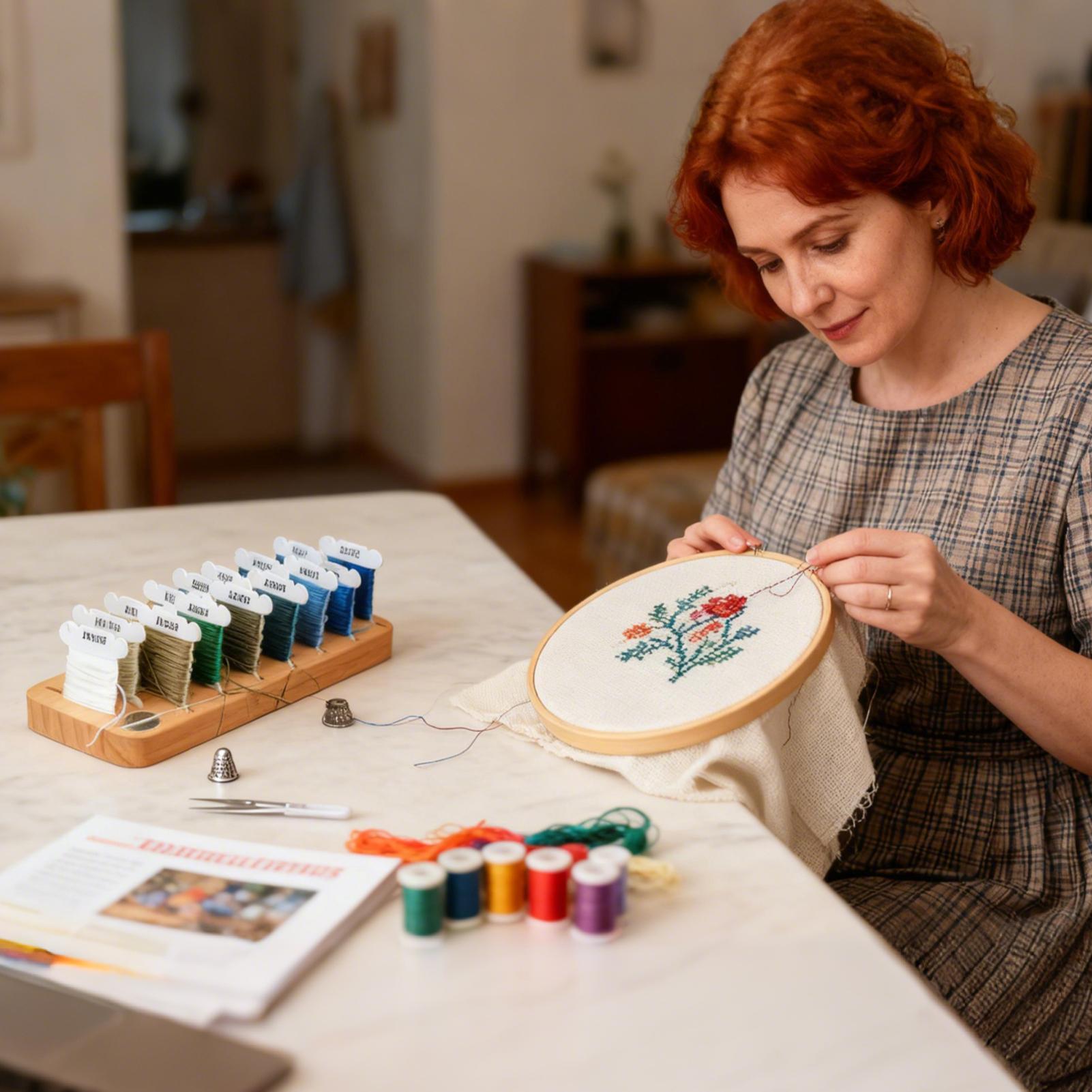 Органайзер для ниток для вышив – обзор и цена Embroidery Artist
