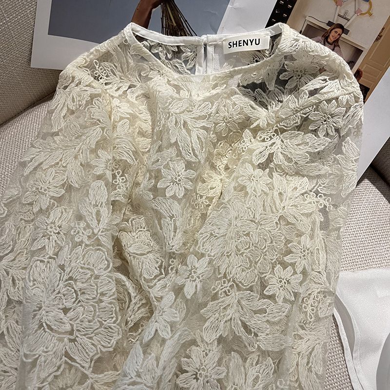 MEXZT элегантные прозрачные бе – обзор и цена Embroidery On Shirt