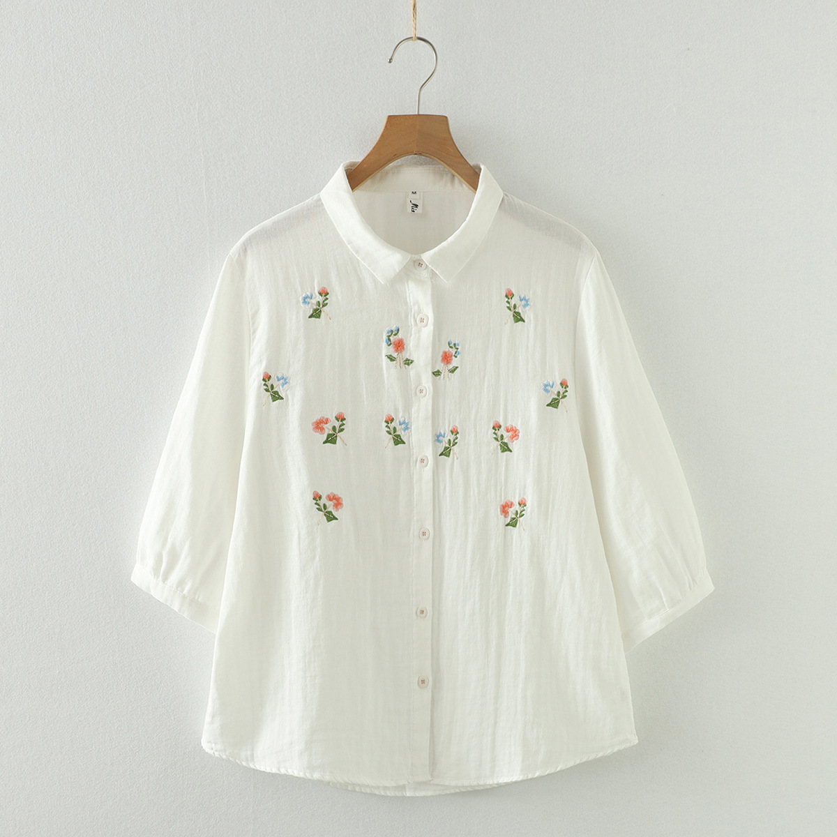 Новинка 2025, летняя рубашка и – обзор и цена Embroidery On Shirt