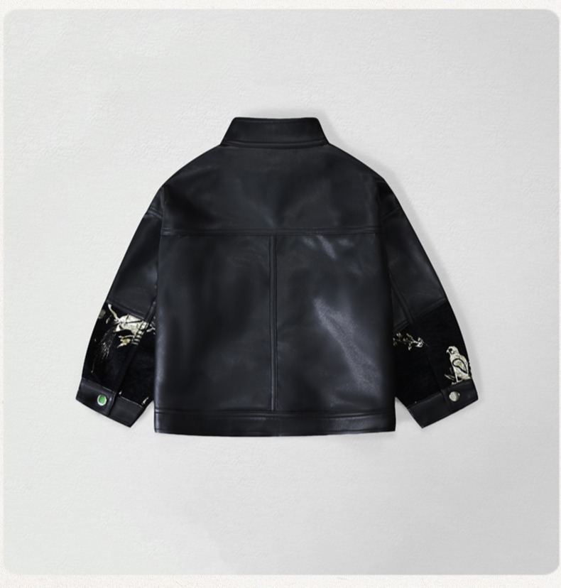 Детская мотоциклетная куртка и – обзор и цена Embroidery Uniform
