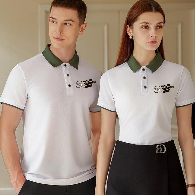 Рубашка поло с цветными блокам – обзор и цена Embroidery Logo