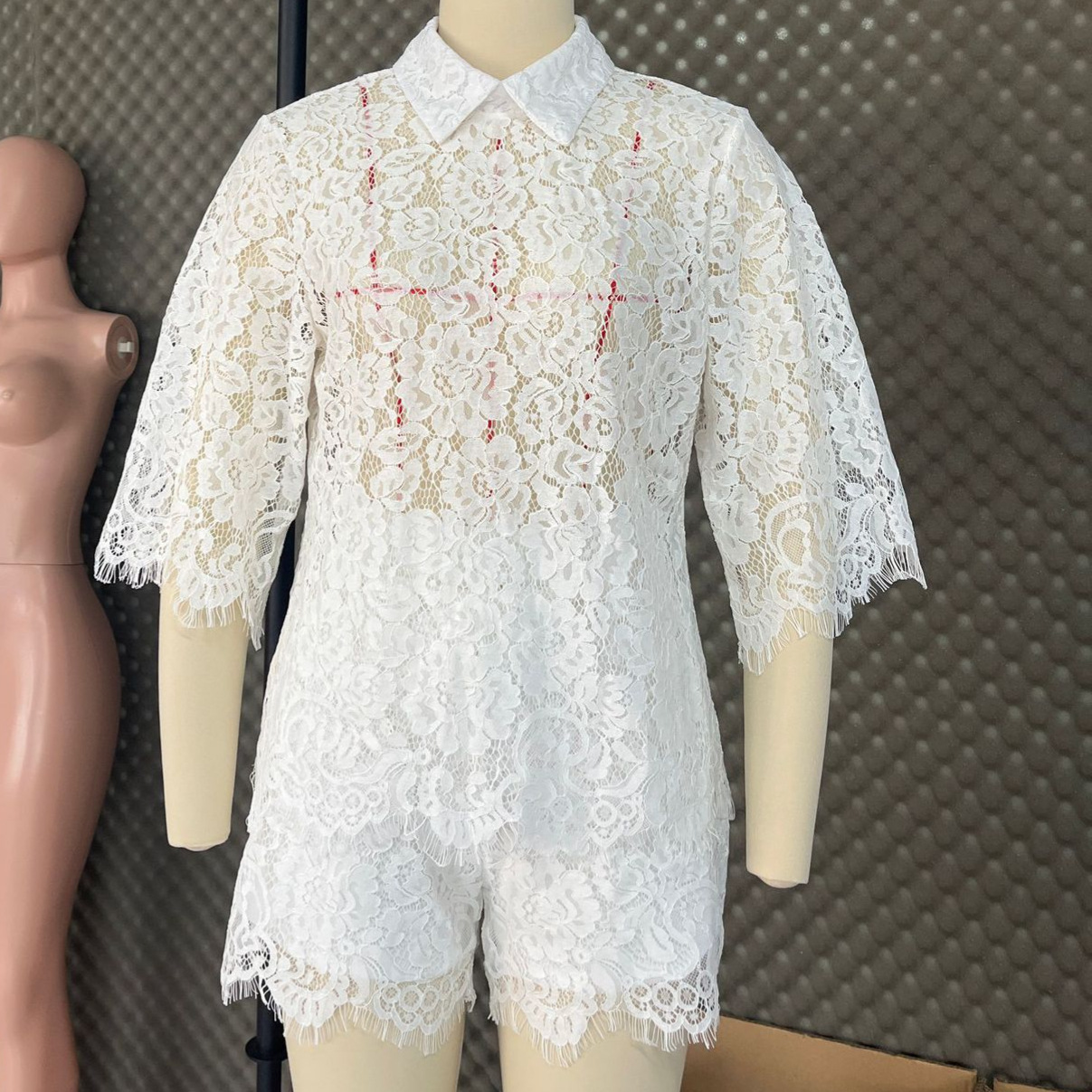 Сексуальный кружевной костюм с – обзор и цена Embroidery Uniform