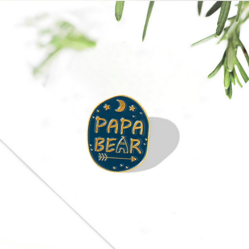 Эмалированные булавки «Мама-па – обзор и цена Embroidery Logo