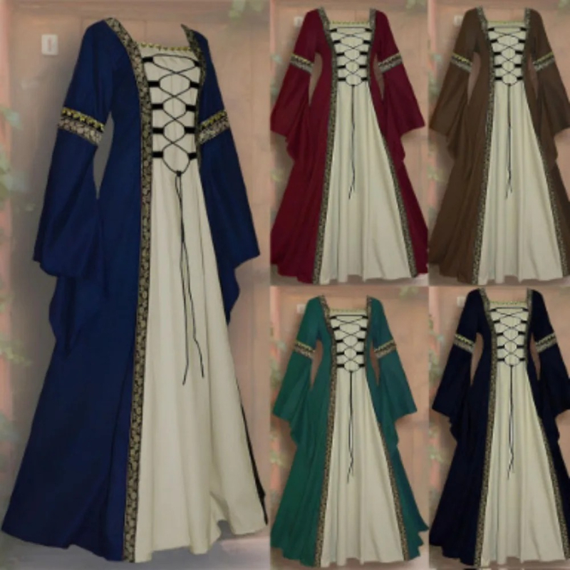 Винтажное европейское платье в – обзор и цена Embroidery Dress