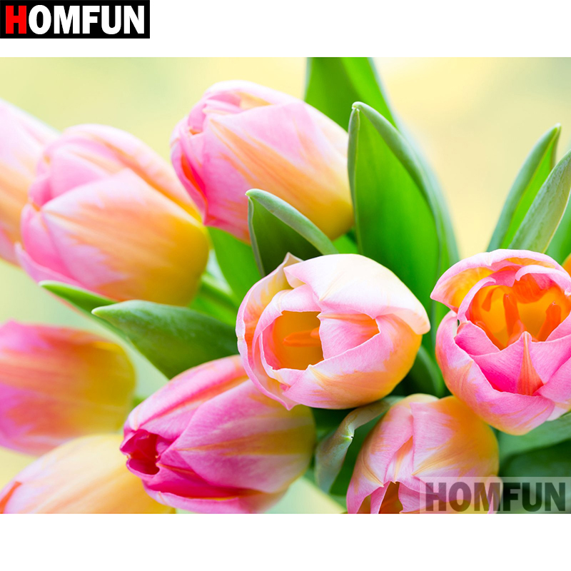 HOMFUN горный хрусталь картина – обзор и цена Embroidery Cross Stitch Patterns