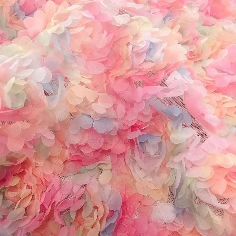 3d шифоновая роза, кружевная т – обзор и цена Embroidery Roses