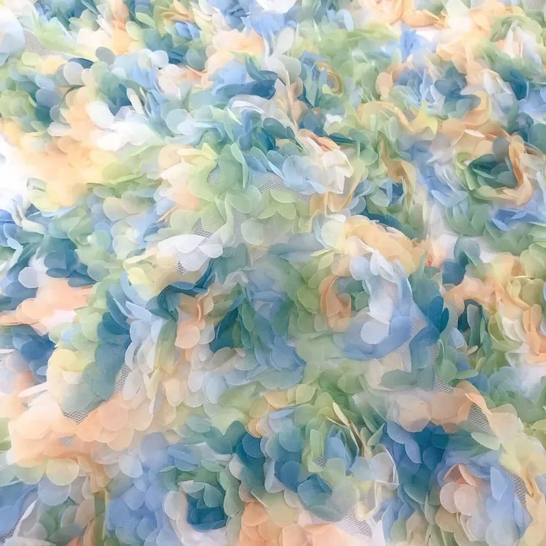 3d шифоновая роза, кружевная т – обзор и цена Embroidery Roses